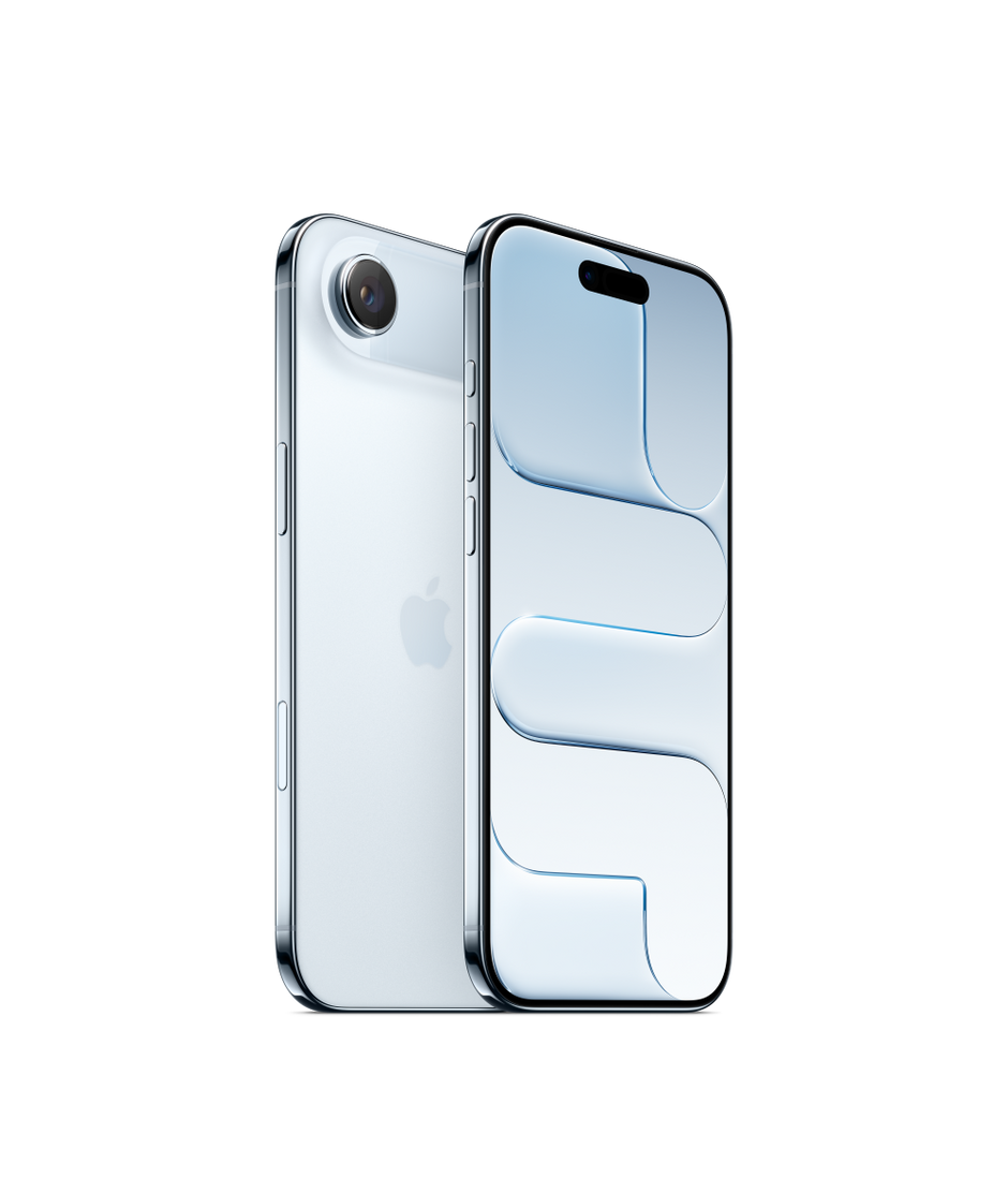 iPhone Air in Sky Blue